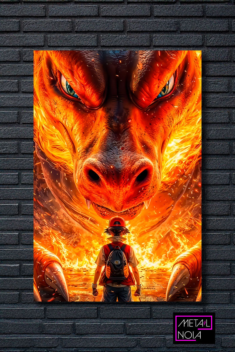 Ash y Charizard V1