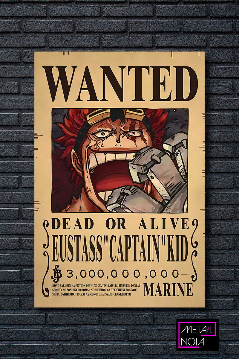 Eustass Kid Wanted