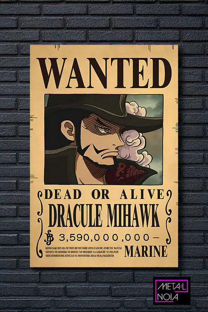 Dracule Mihawk Wanted