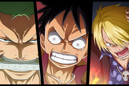 Zoro, Luffy y Sanji V1